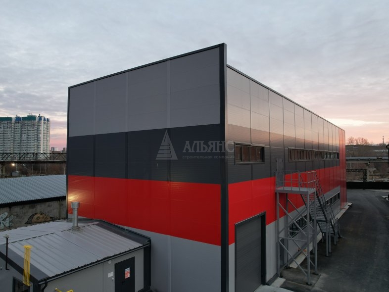 Производственное здание из сэндвич-панелей  - фото 2
