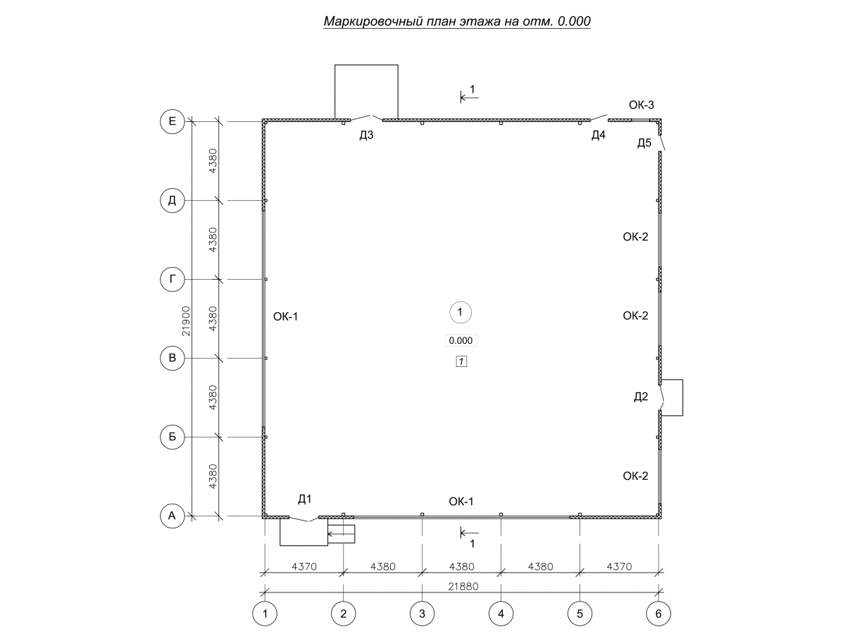 Планировка Магазин "Магнит" из сэндвич-панелей -  фото 4