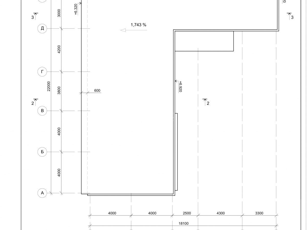 3D визуализация Здание АБК из сэндвич-панелей - фото 12